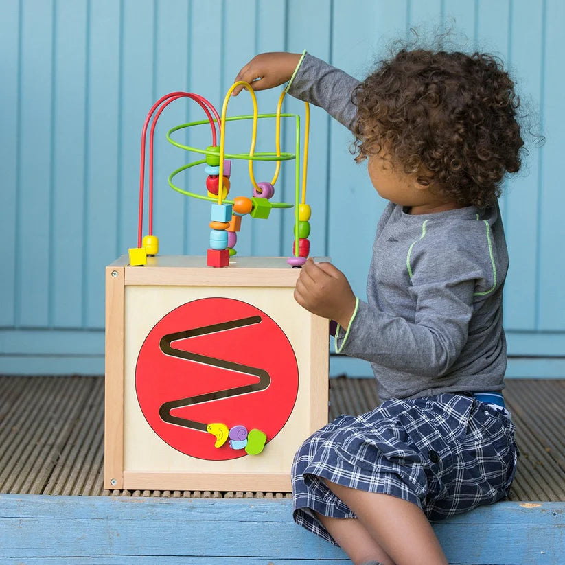 Cubo de Actividades de Madera – Classic World