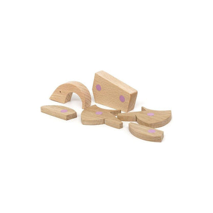 Elefante de Madera Magnético – Esnaf Toys
