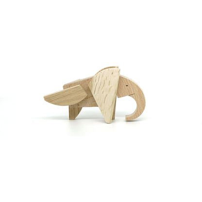 Elefante de Madera Magnético – Esnaf Toys