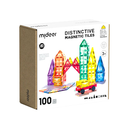 Bloques Magneticos 100 piezas Mideer