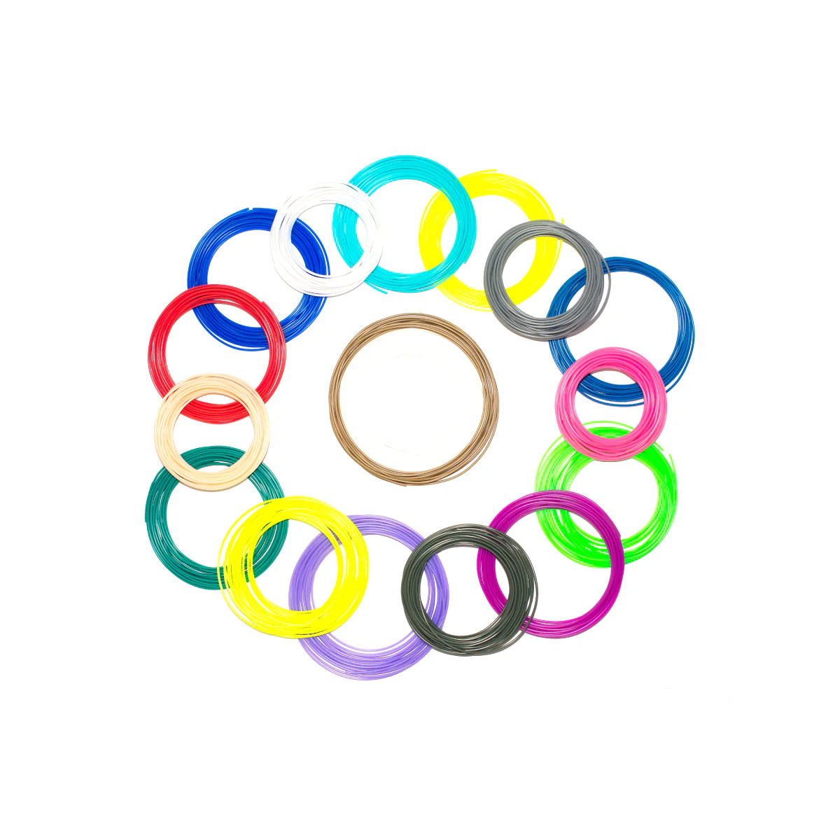 Filamento PCL Recambio para 3D Pen Make – myFirst (Pack 5 colores fríos)