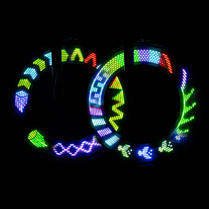 Formas luminosas para Radio de Bicicleta - Brightz