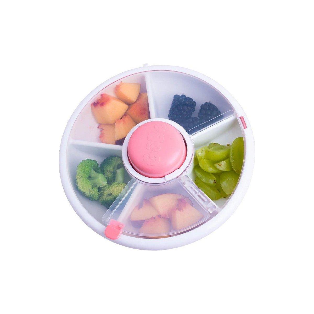 Set "Snack Spinner Flip" Coral Pink – GoBe Kids
