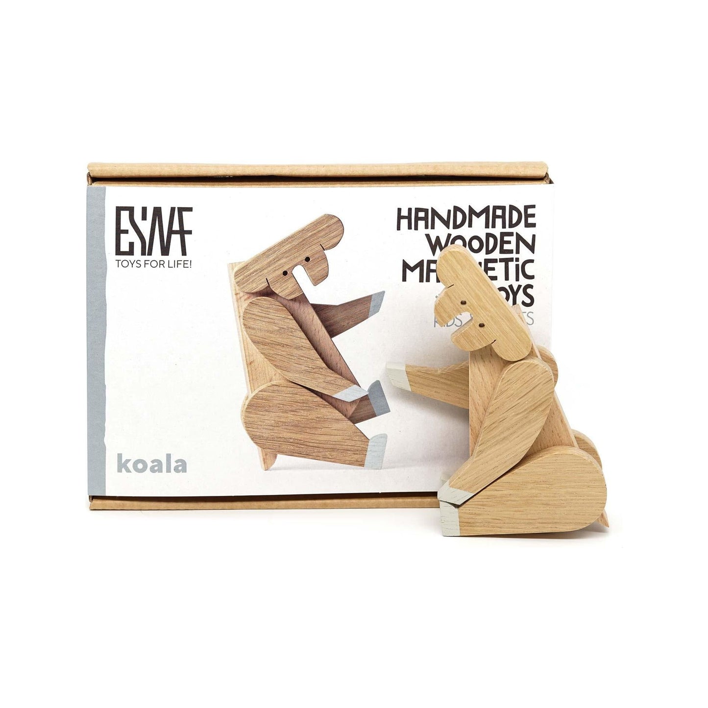 Koala de Madera Magnético – Esnaf Toys