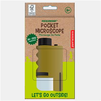 Microscopio de Bolsillo “Huckleberry” – Kikkerland