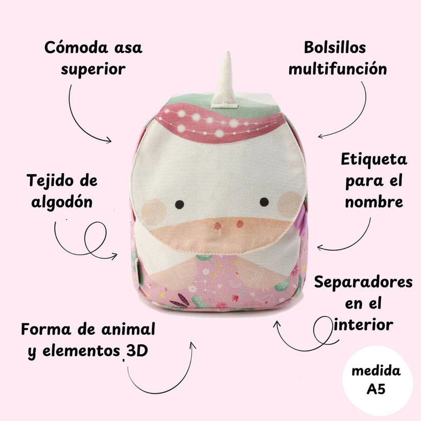 Mochila Unicornio A5 | Sassi