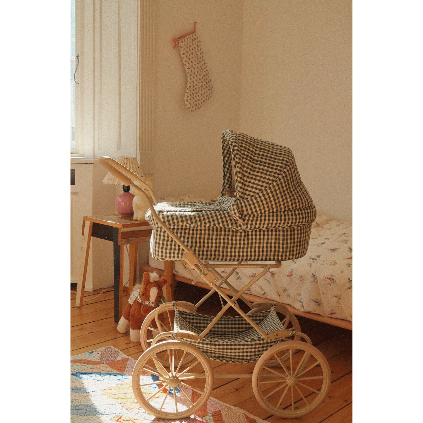 Carrito de Muñecas – Vichy Verde | Konges Sløjd