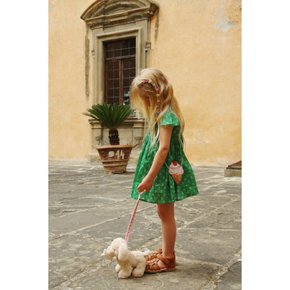 "Flowers" smocked shirt dress – Konges Sløjd