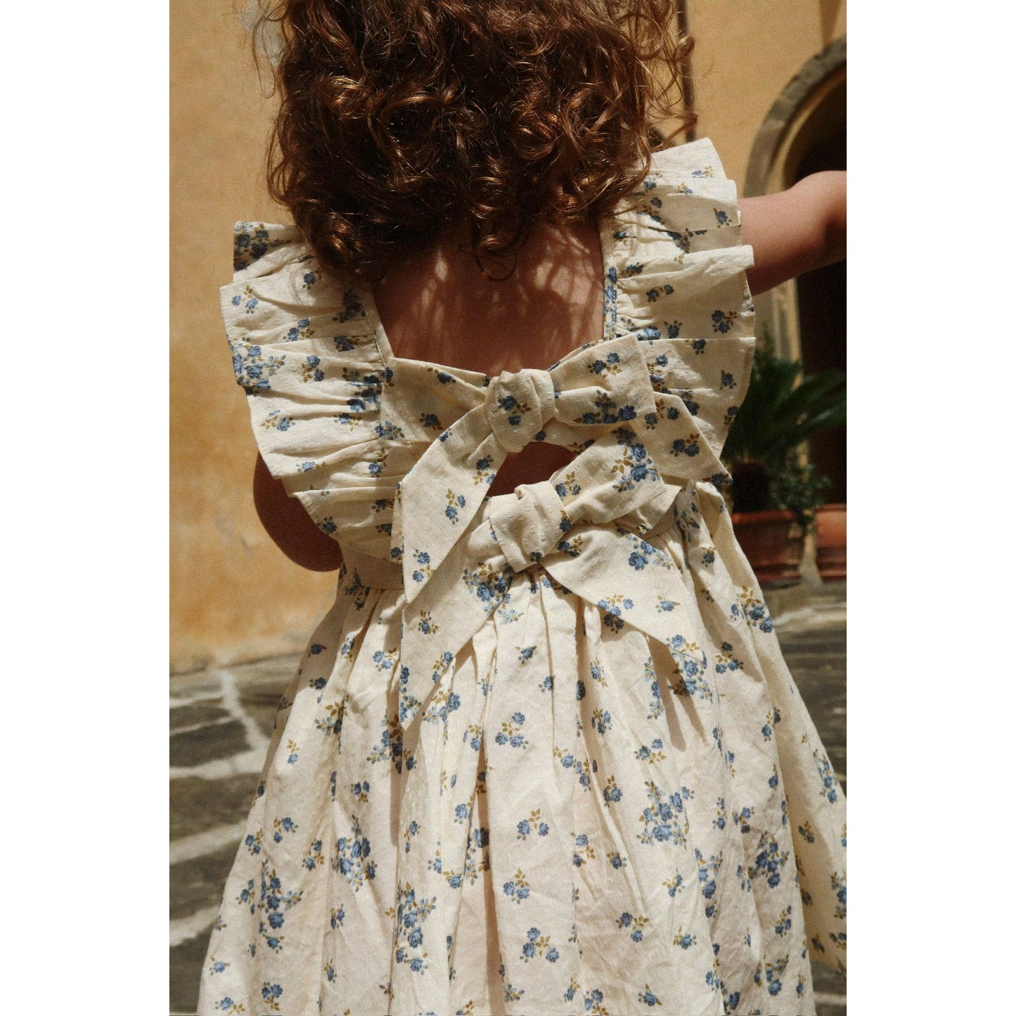 Cianna dress "Blue flowers" – Konges Sløjd