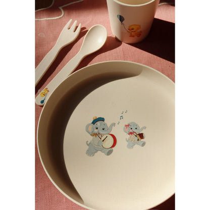 Set de Vajilla Infantil de PET Reciclado | Konges Sløjd