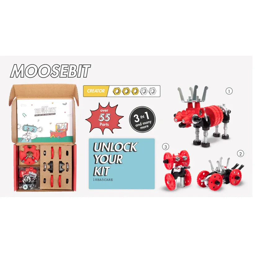 Kit de Construcción 3 en 1 MooseBit – The Offbits