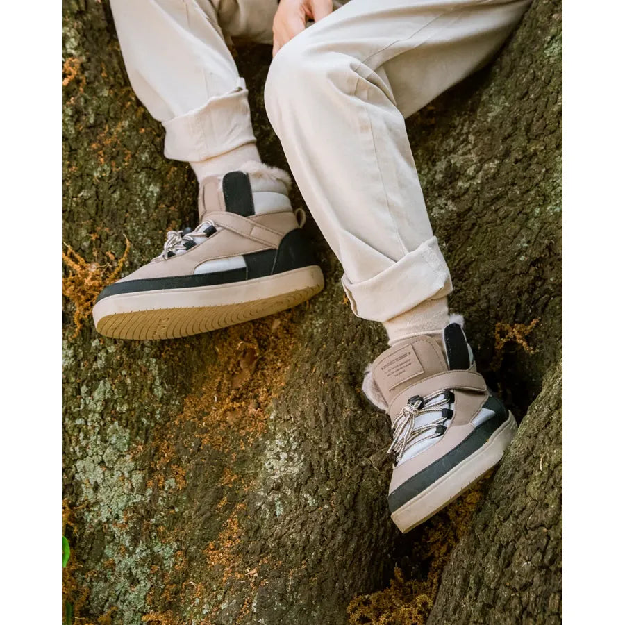 Bota Barefoot Baltic Junior Warm Taupe | Muris