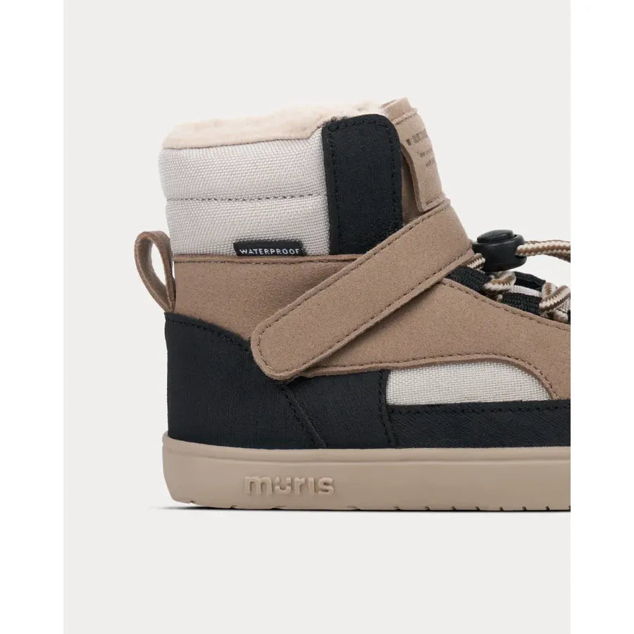 Bota Barefoot Baltic Junior Warm Taupe | Muris