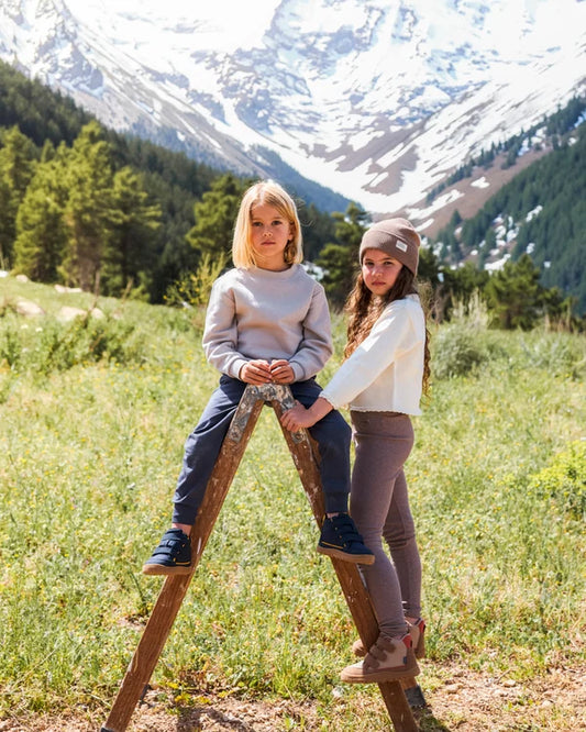 Botín barefoot Bansko Junior Navy Blue – Muris