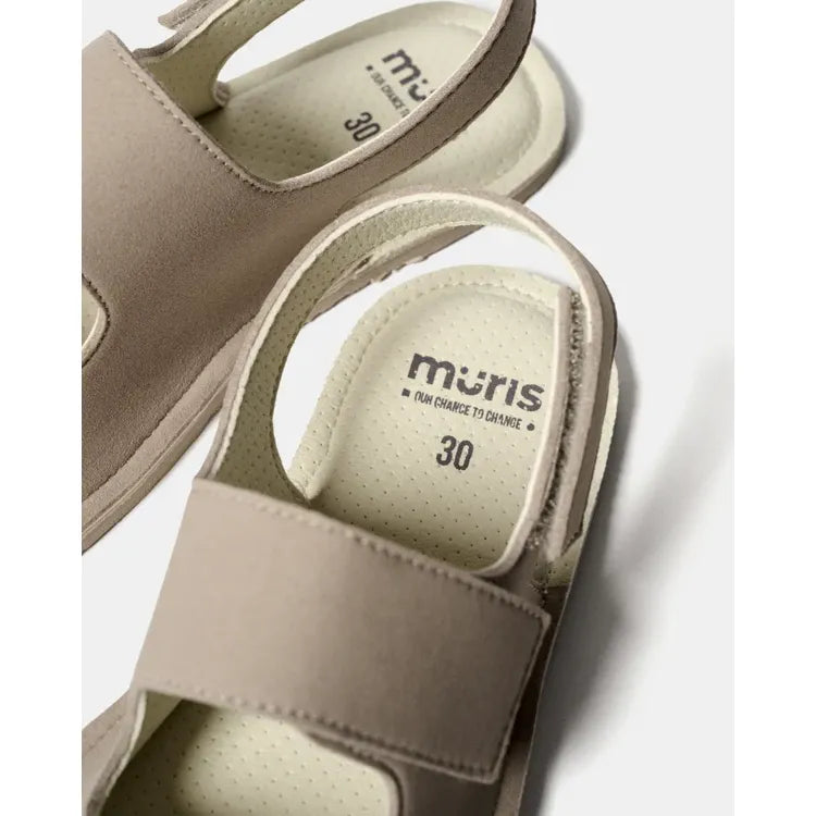 Rio Junior Taupe Sandals | MURIS