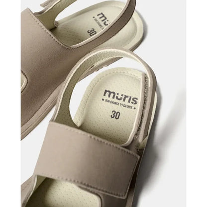 Rio Junior Taupe Sandals | MURIS