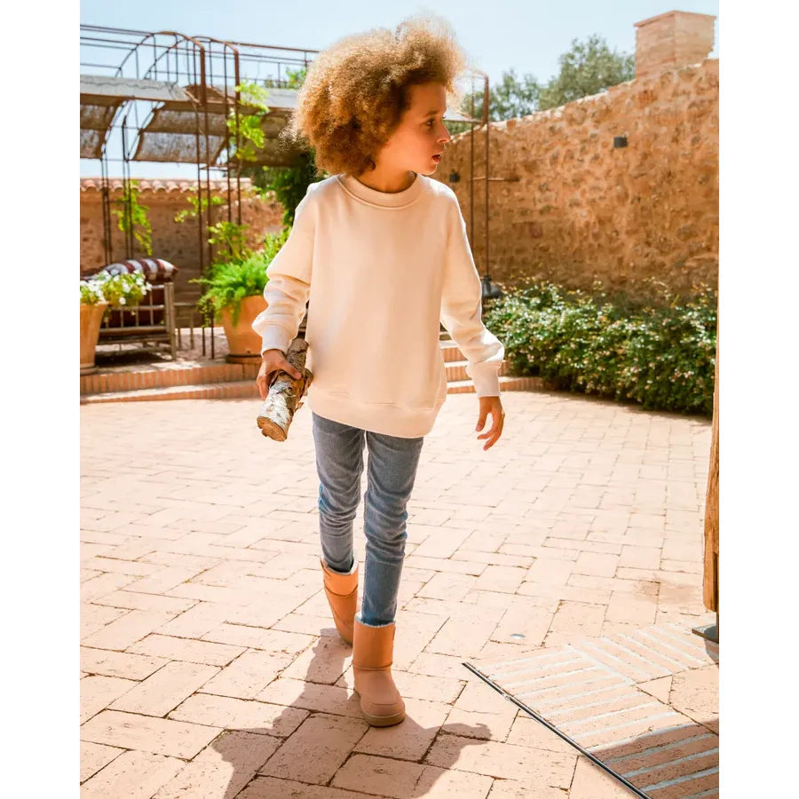 Bota Barefoot Siberia Junior Dusty Pink | Muris