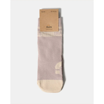 Calcetines Striped MN Malva · Muris