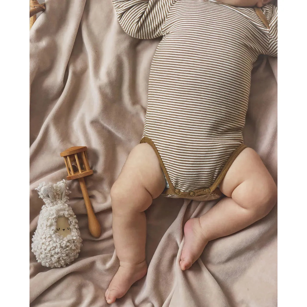Body Orgánico “Toffee Stripes” North Baby