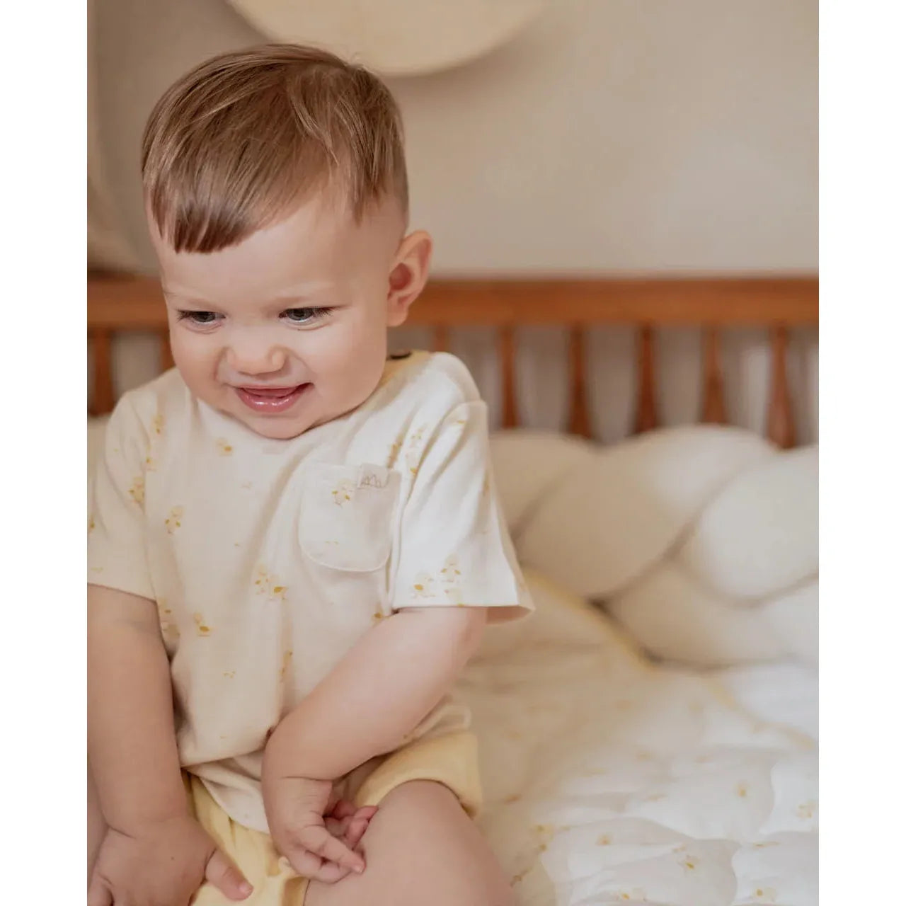 North Baby – Camiseta de Manga Corta Orgánica “Duckling”