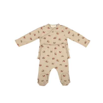 Conjunto Bebé Algodón Orgánico Flowers | North Baby