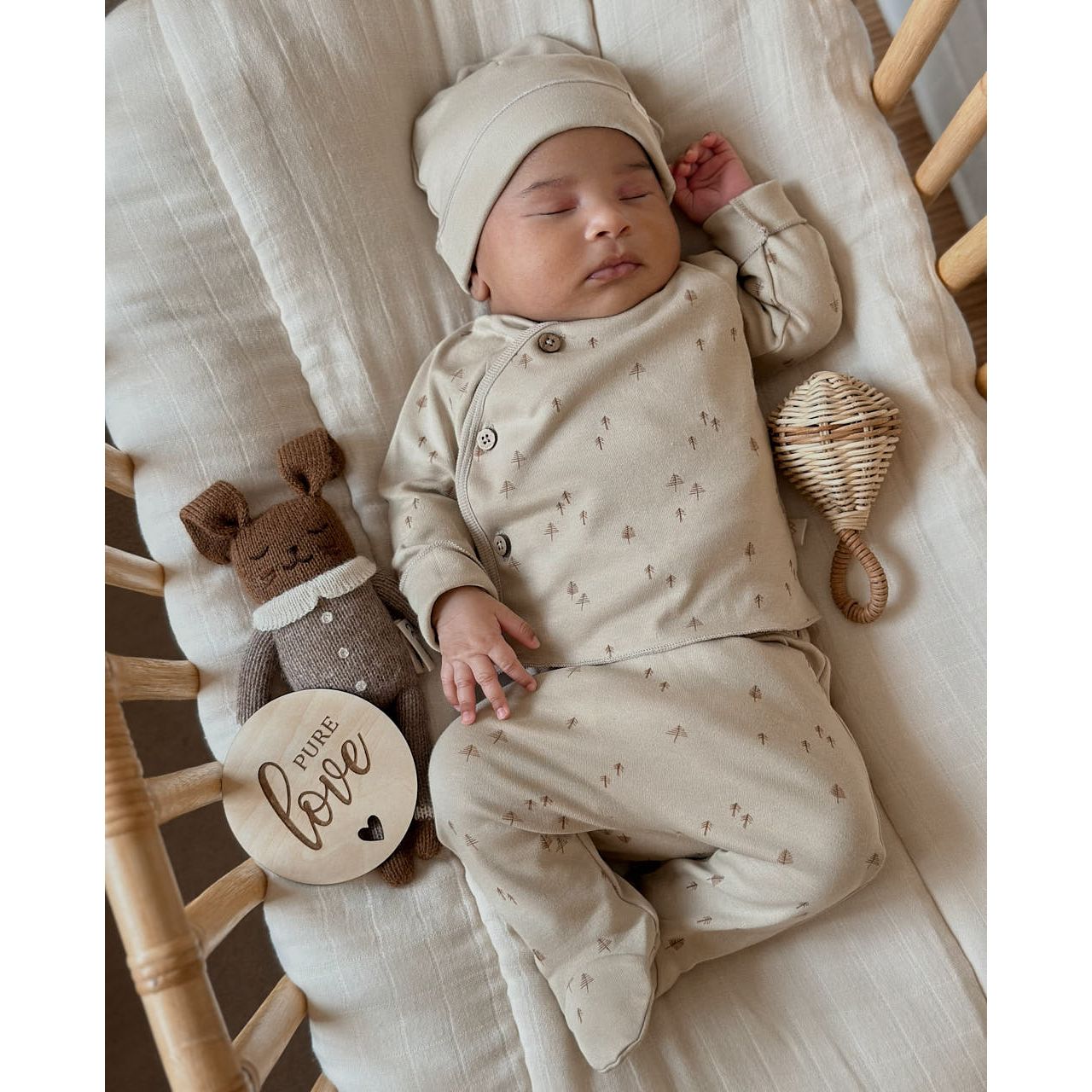 Conjunto Bebé Algodón Orgánico Rock Forest | North Baby