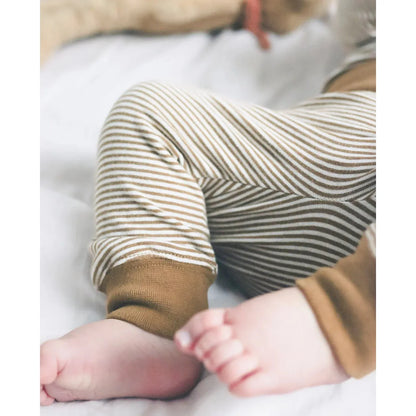 Jogger Orgánico “Toffee Stripes” North Baby
