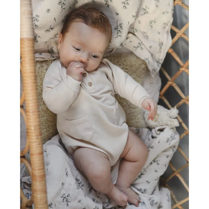 Pelele Orgánico “Soft Touch Oat” North Baby