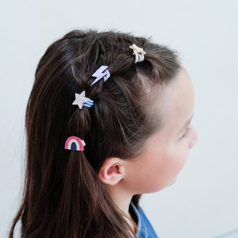 Pack de Mini Coleteros Arcoíris, Estrellas y Rayos | Mimi & Lula