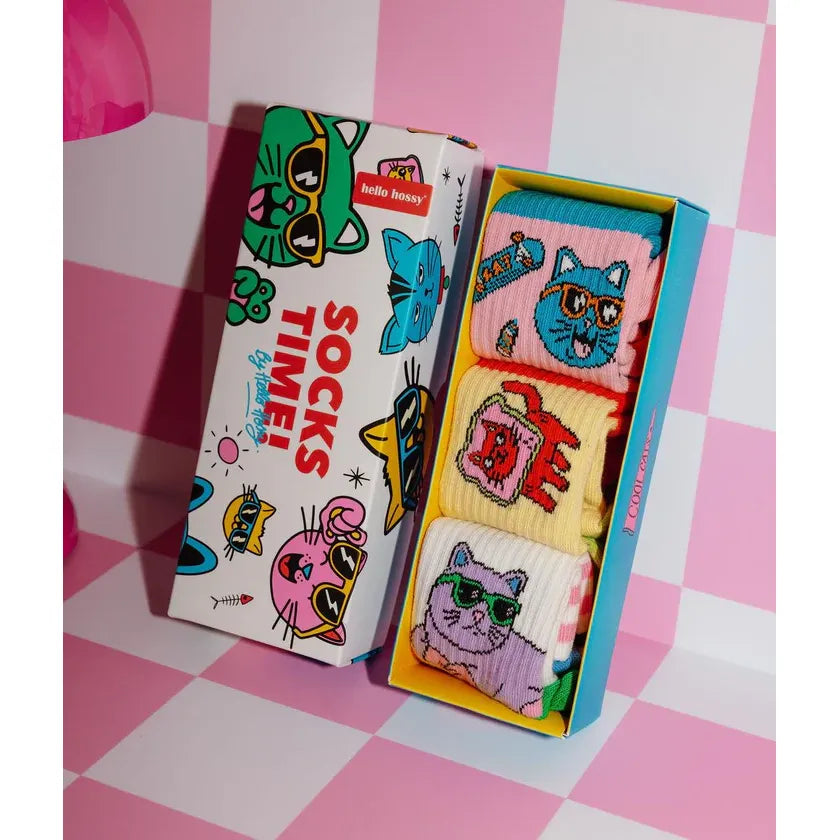 Pack Calcetines Gatos – Hello Hossy