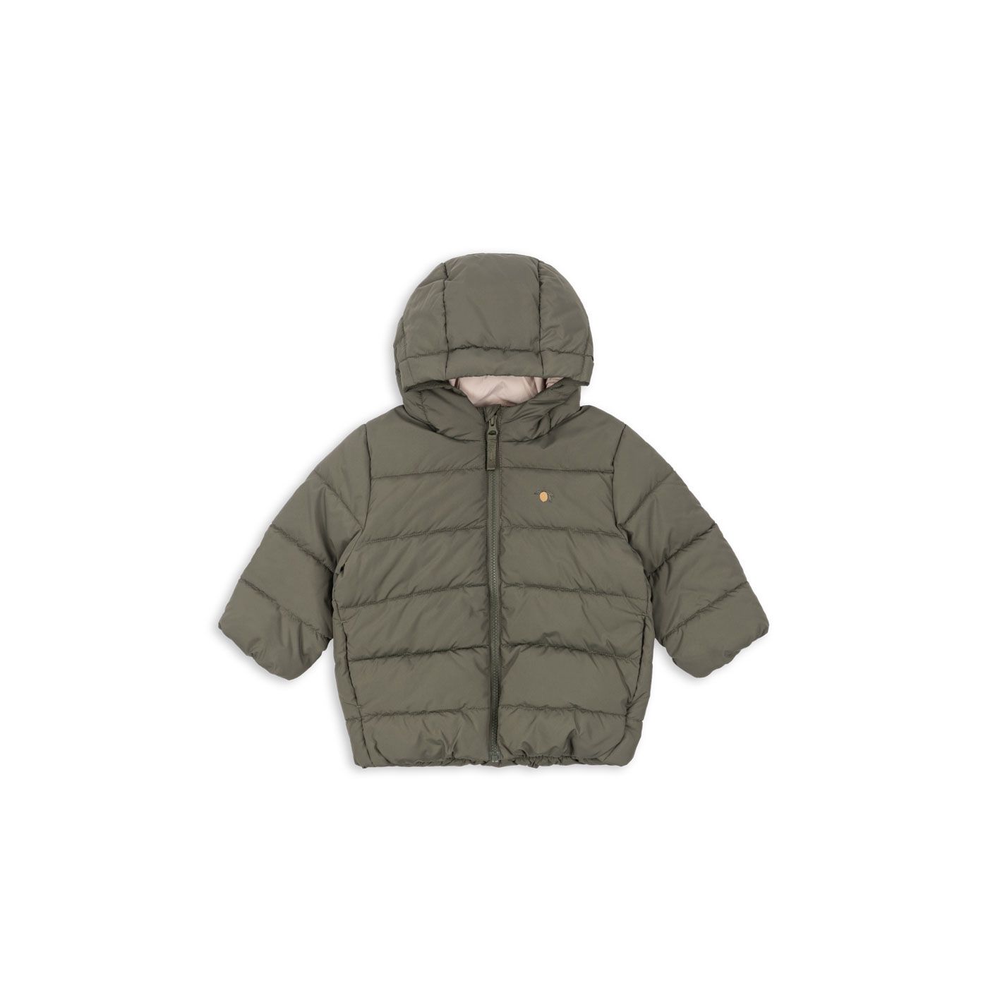 Abrigo Acolchado con Capucha – Green - Konges Sløjd