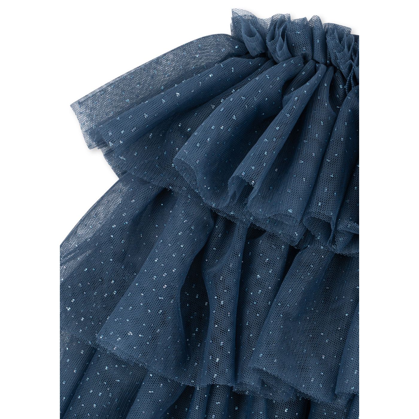 Falda de tul con purpurina – Azul Medianoche | Konges Sløjd