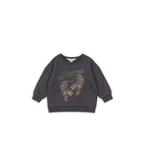 Sudadera “CATTITUDE” – Leopardo Gris | Konges Sløjd