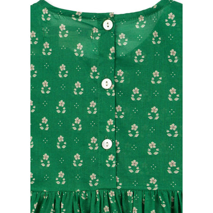 "Flowers" smocked shirt dress – Konges Sløjd