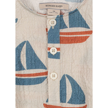 Elliot Romper “Little Boats” – Konges Sløjd