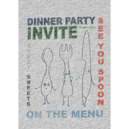 Famo "Dinner Party Invite" T-Shirt – Konges Sløjd