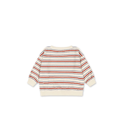 Sudadera de Rizo a Rayas – Konges Sløjd