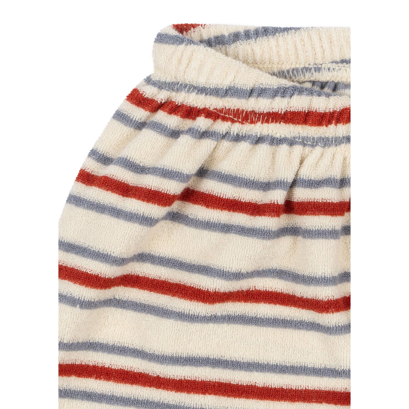 Pantalón corto de rizo a rayas – Konges Sløjd