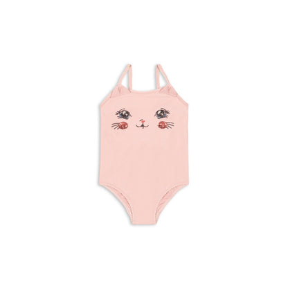 "Kitten" swimsuit with bow - Konges Sløjd