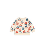 Sudadera Loupy Lou estampado de veleros – Konges Sløjd