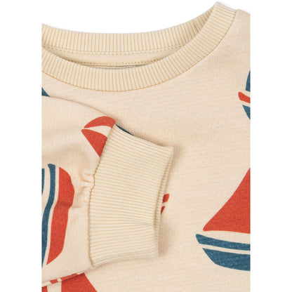 Sudadera Loupy Lou estampado de veleros – Konges Sløjd
