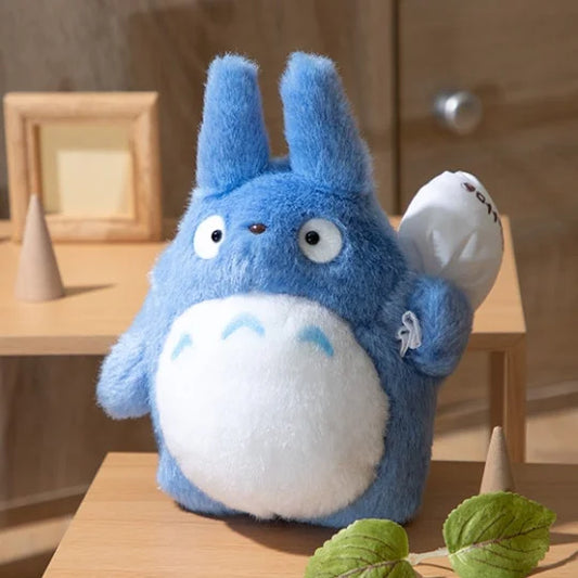 Peluche Totoro Azul con Saco – Studio Ghibli
