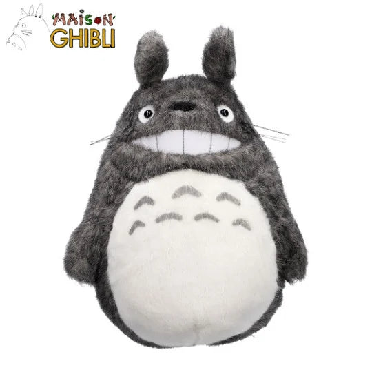 Peluche Totoro Gris Sonriente – Studio Ghibli
