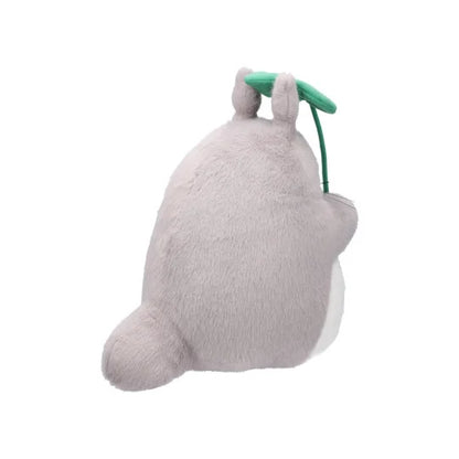 Peluche Totoro Gris con Hoja (Dodonko) – Studio Ghibli