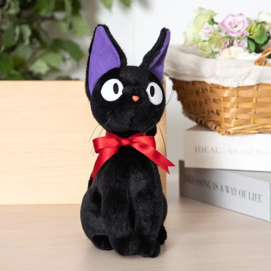 Jiji Sitting Plush Toy – Kiki's Delivery Service | Studio Ghibli