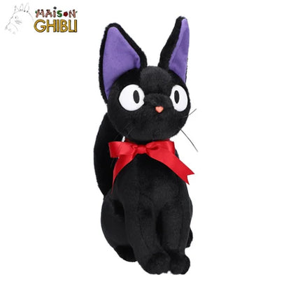 Jiji Sitting Plush Toy – Kiki's Delivery Service | Studio Ghibli