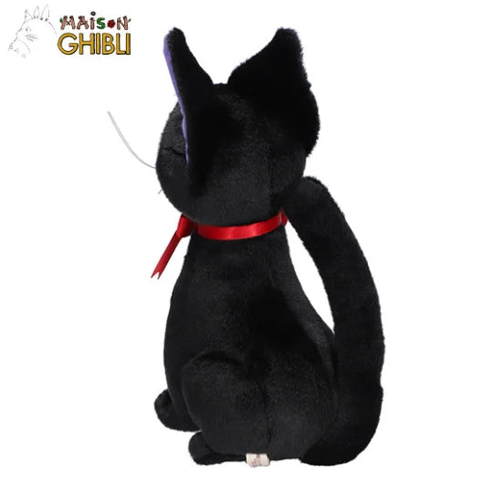 Jiji Sitting Plush Toy – Kiki's Delivery Service | Studio Ghibli