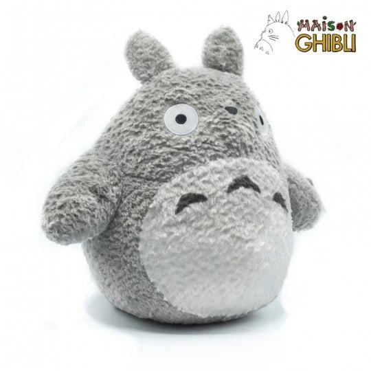 Totoro Gray Fluffy Big L Plush – Studio Ghibli