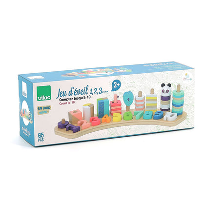 Juego de Madera “1,2,3… Contar hasta 10” – Vilac
