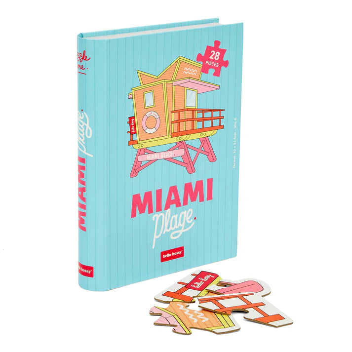 Puzzle “Miami Plage” – Hello Hossy